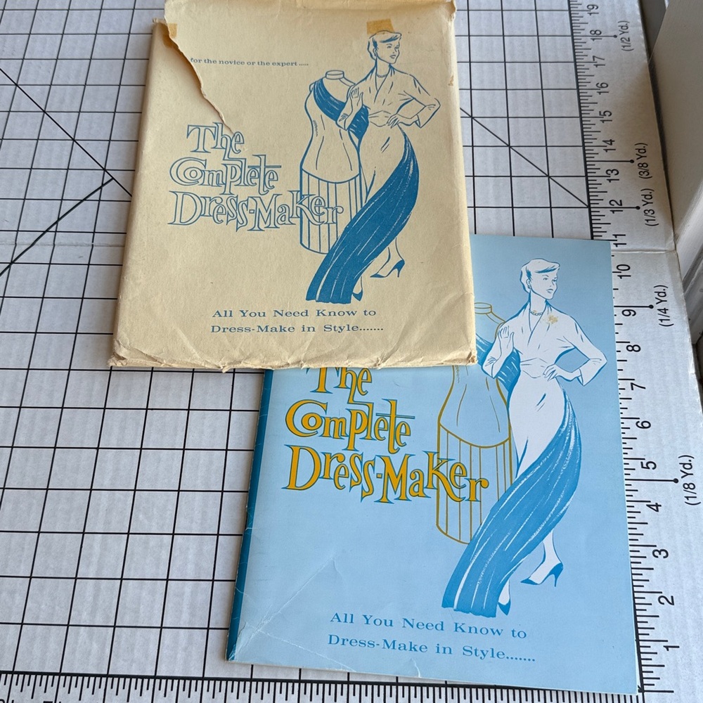 Vintage 1961 The Complete Dress-Maker Sewing Instruction Book  Midwest Technical